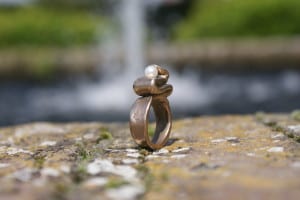 bronzen ring Matto