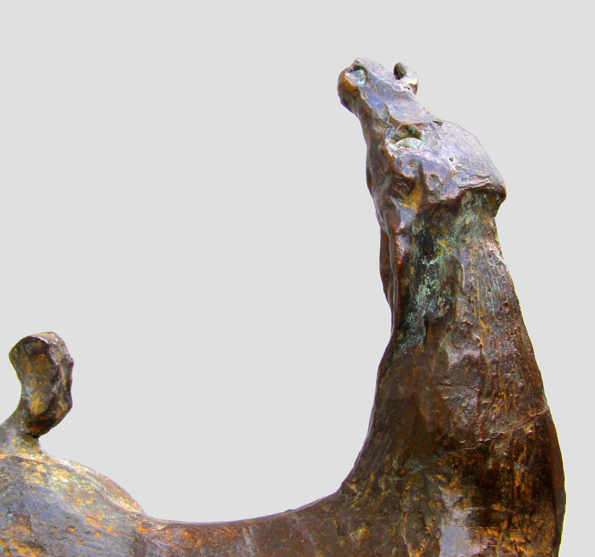 bronzen paarden fragment